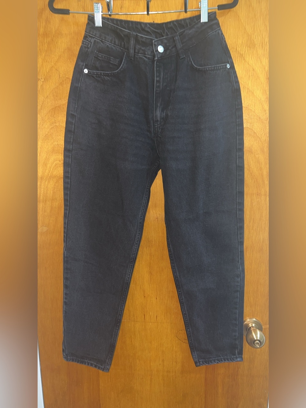Classic High-Rise Black Women's Jeans made at turkey size M BNWT